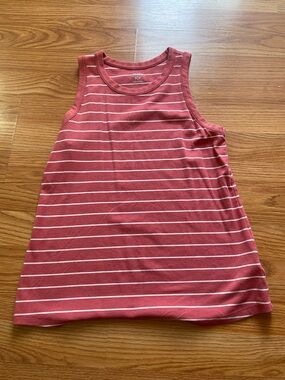 Old Navy Red and White Striped Tank